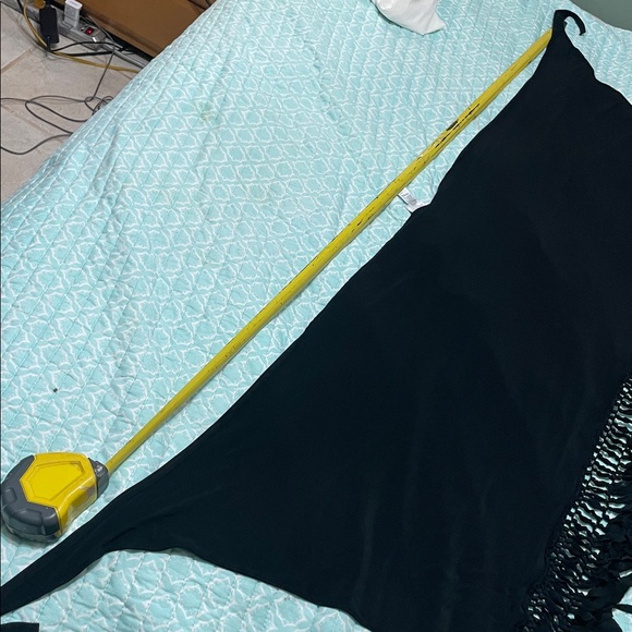 Soma wrap, fringe sarong skirt or apron ski skirt - Picture 5 of 6